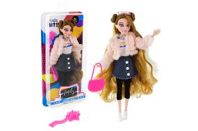 Лялька Emily Grace KH24/002 в стильному вбранні, аксес, і короб. 16,4*37,5*5,2 см