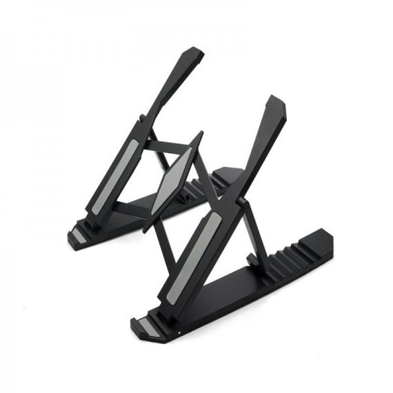 Підставка для ноутбука Multi-Position foldable Bracket JC-25 8х22см. ZT-411 Колір: чорний | Зображення 3