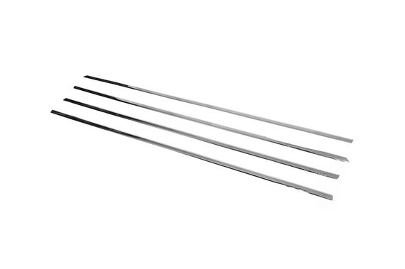 Нижняя окантовка окон (нерж.) для BMW 3 серия E-90/91/92/93 2005-2011 гг | Зображення 1