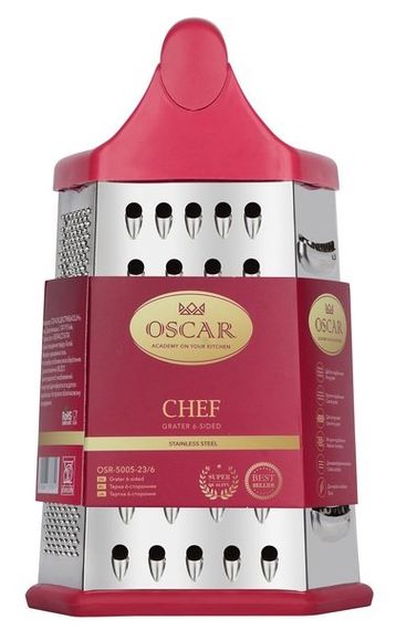 Тертка багатофункціональна Oscar Chef OSR-5005-23-6 23 см | Зображення 1