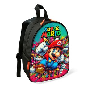 Рюкзак Супер Маріо дитячий шкільний/міський 34х27х13 см для хлопчика (02463)