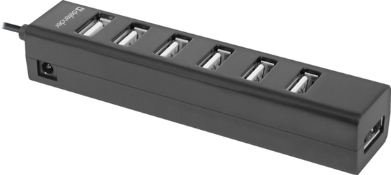 USB-хаб Defender Quadro Swift 7xUSB 2.0 (83203) | Зображення 2