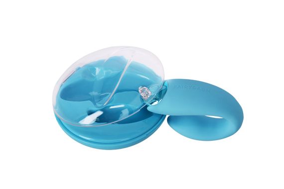 Вібратор для пар FairyGasm PleasureBerry blue, зарядний кейс, пульт ДК | Зображення 4