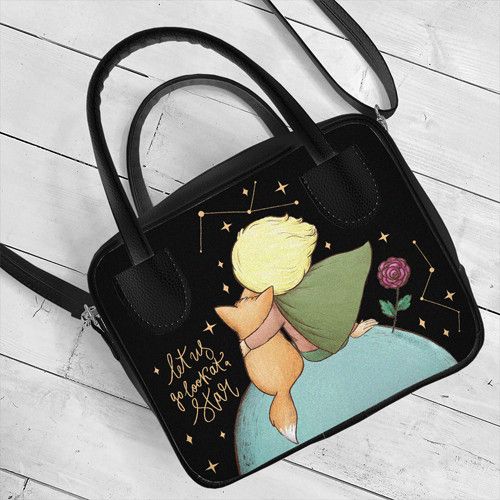 Сумка жіноча Kitto Маленький принц 25x20x9 см (SKI_23S001_BL)