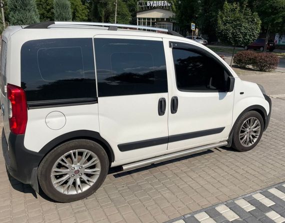 Накладки на арки (4 шт, чорні) 2 двері, Металеві для Citroen Nemo | Зображення 2