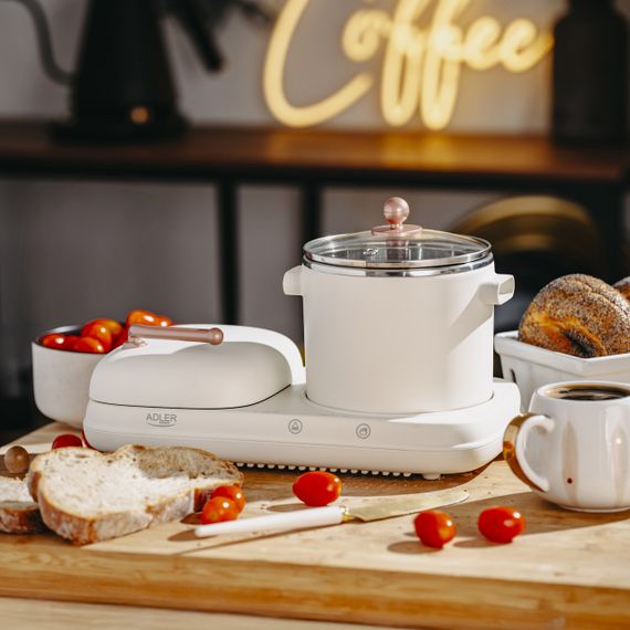Електрогриль контактний 2 в 1 з каструлею 1 л Adler AD 6421 | Зображення 7