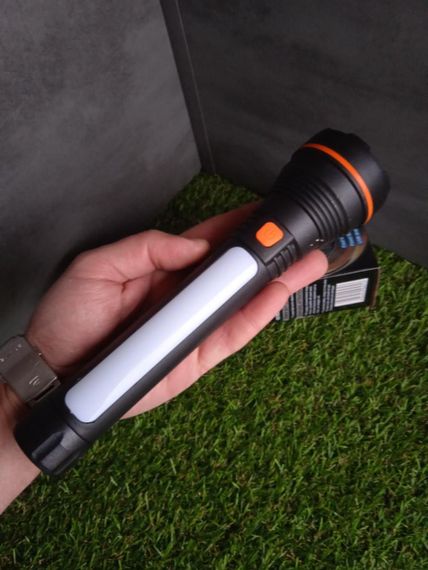 Фонарь ручной аккумуляторный Hurry Bolt HB-998 3 W 300 Lm | Зображення 2