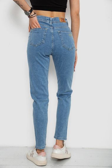Джинси жіночі Mom's, колір блакитний, 182R1379S19 | Зображення 3