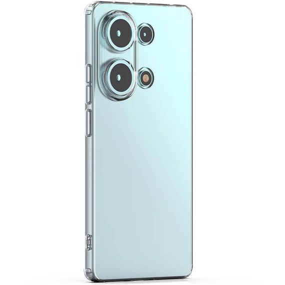 TPU чохол Epic Transparent 1,5mm Full Camera для Xiaomi Redmi Note 13 Pro 4G / Poco M6 Pro 4G Безбарвний (прозорий) | Зображення 5