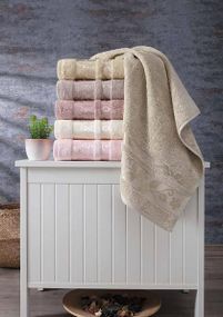 Полотенца Pupilla Class 90х150см Бамбук набор 6 шт