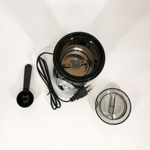 Кофемолка мощная Suntera SCG-601B, Портативная кофемолка, Маленькая кофемолка, Машинка для YI-200 помола кофе | Зображення 3