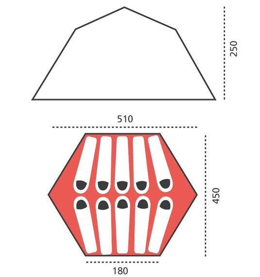 Намет Grand Canyon Black Knob 10 Capulet Olive (330015) (DAS302743) | Зображення 8
