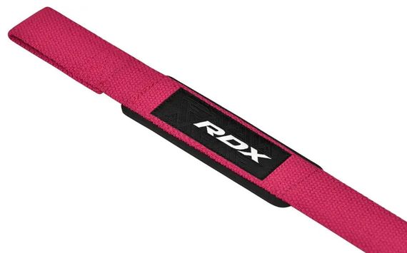 Лямки для тяги RDX W1 Gym Single Strap Pink Plus (WAN-W1P+) | Зображення 1