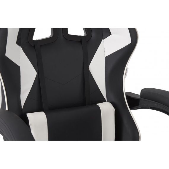 Кресло геймерское Bonro B-0519 белое игровое компьютерное 42400366 | Зображення 4