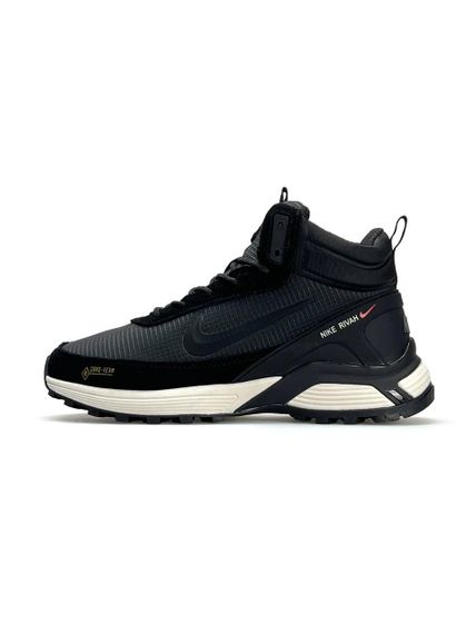Кросівки зимові Rivah Gore-Tex Grey Black Fur Хутро A3337 44