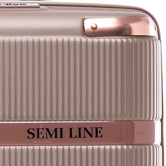 Валіза Semi Line 24" (M) Champagne (T5668-3) | Зображення 6