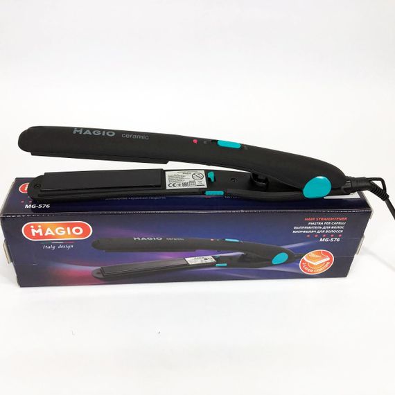 Випрямляч-гофре для тонкого волосся MAGIO MG-576, Праска для догляду за волоссям, Професійна праска OA-89 | Зображення 6