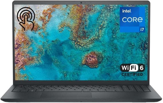 Ультрабук Dell Inspiron 15 3530 / 15.6" (1920x1080) IPS Touch / Intel Core i7-1355U (10 (12) ядер по 3.7 - 5.0 GHz) / 16 GB DDR4 / 1000 GB SSD / Intel Iris Xe Graphics / WebCam / Win 11 б/у | Зображення 1