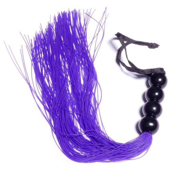 Силиконовый флогер ( длина 37 см ) Fetish Boss Series - Silicone Whip Purple 14", BS6100044 sexstyle | Зображення 5