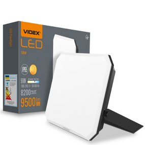 LED Прожектор 100W 5000К 220V чорний VLE-F3-1005B F3 Videx