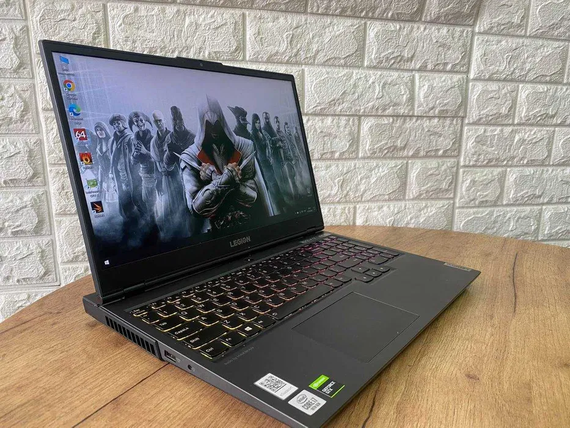 Ноутбук Lenovo Legion 5 15.6 FHD/IPS/120Hz/i7 10750H/16/SSD512/GTX 1660Ti-6Gb | Зображення 2