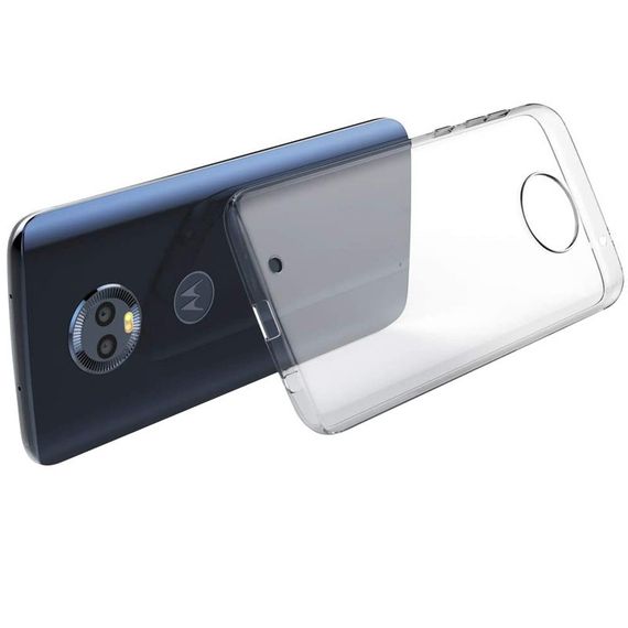 TPU чохол Epic Transparent 1,0mm для Motorola Moto G6 | Зображення 1
