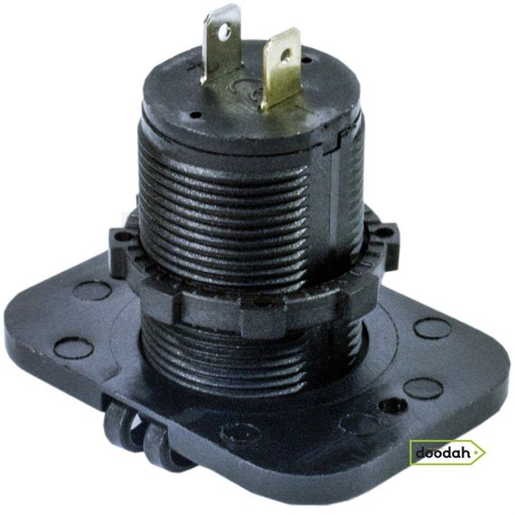 Авто / Мото USB зарядний пристрій - Recessed PRO, IP54, 2,1А | Зображення 3