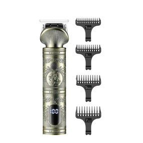 Профессиональный триммер аккумуляторный V-962 с 4 насадками для стрижки усов и бороды USB 5 В V962SL