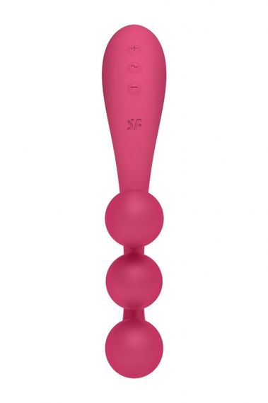 Вібратор Tri Ball 1 red Sex Aura | Зображення 5