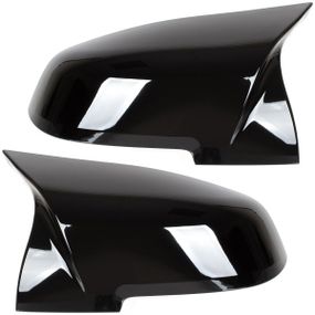 BMW 4 F32 F33 F36 (від 2014-) лівий + правий корпус дзеркала чорний глянець, БМВ