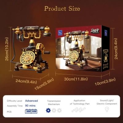 Конструктор Pantasy Original - Retro Phone (85018) | Зображення 4