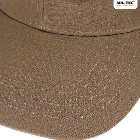 Бейсболка MIL-TEC Net Baseball Cap Coyoteз сіткою | Зображення 6