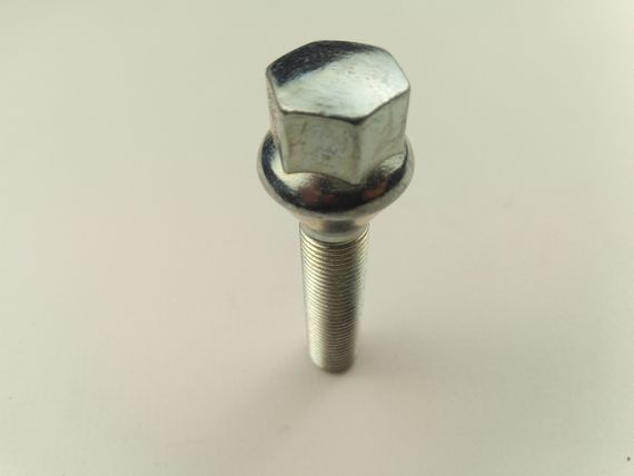 Болт колісний М12х45х1,25 цинк/конус/ключ 17 | Зображення 2