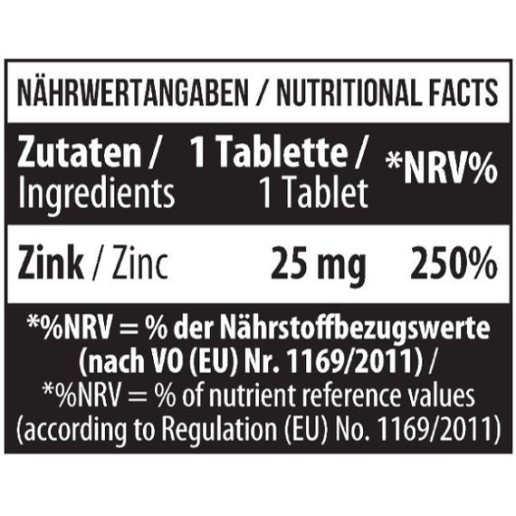 Микроэлемент Цинк для спорта MST Nutrition Healthy by MST Zinc Picolinate 60 Tabs | Зображення 1