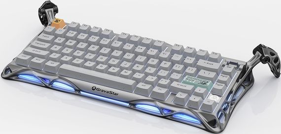 Клавиатура механическая GravaStar Mercury K1 Pro 80keys GSK1PRO_GRY | Зображення 3