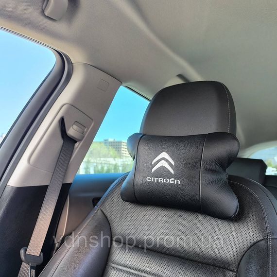 Подушка для салона авто, Подушка для голови в авто Универсальная на подголовник QK-39 | Зображення 7