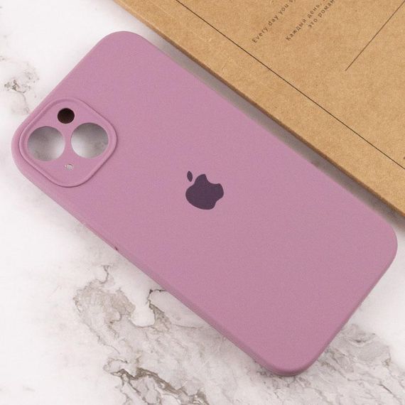 Чохол Silicone Case Full Camera Protective (AA) для Apple iPhone 15 Plus (6.7") Ліловий / Lilac Pride | Зображення 3