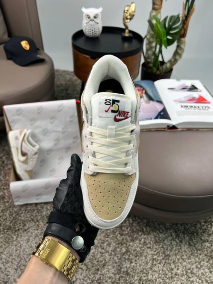 Кросівки SB Dunk Low SE “85 Double Swoosh Light Grey Sand , В'єтнам 38 24 см | Зображення 3