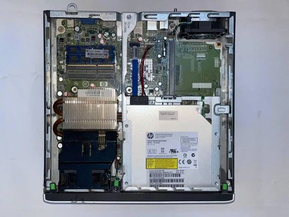 Неттоп HP Compaq 8200 Elite USFF / Intel Core i5-2400S (4 ядра по 2.5 - 3.3 GHz) / 8 GB DDR3 / 320 GB HDD / Intel HD Graphics 2000 / DVD-ROM б/в | Зображення 5