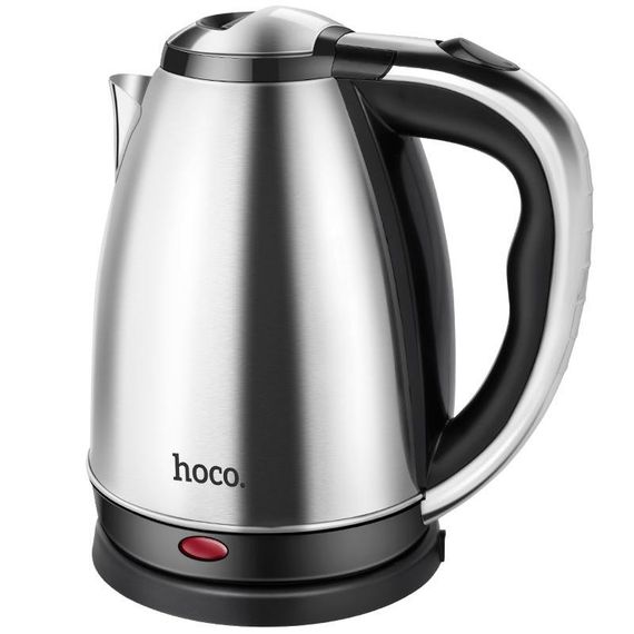 Електрочайник HOCO Cool kitchen HJD03A 1.8 л, сріблястий | Зображення 1