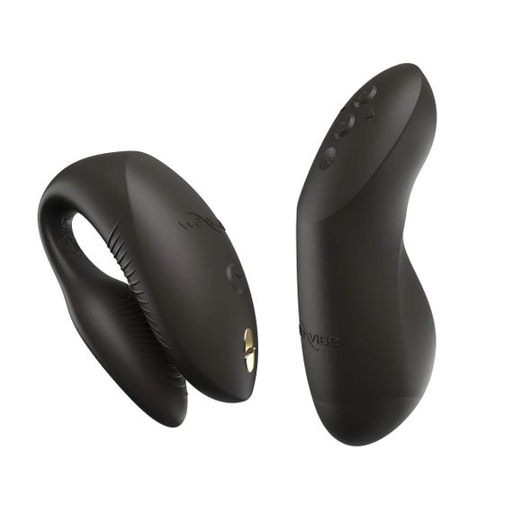 Смарт-вібратор для пар We-Vibe Chorus Pro Satin Black, Чорний | Зображення 2