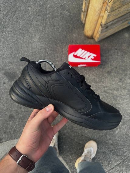 Кросівки Nike Air Monarch (all black) | Зображення 1