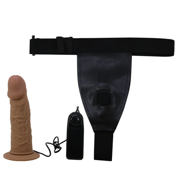 Страпон з вібро STRAP-ON PRETTY LOVE HARNESS BRIEFS Sex Aura | Зображення 3