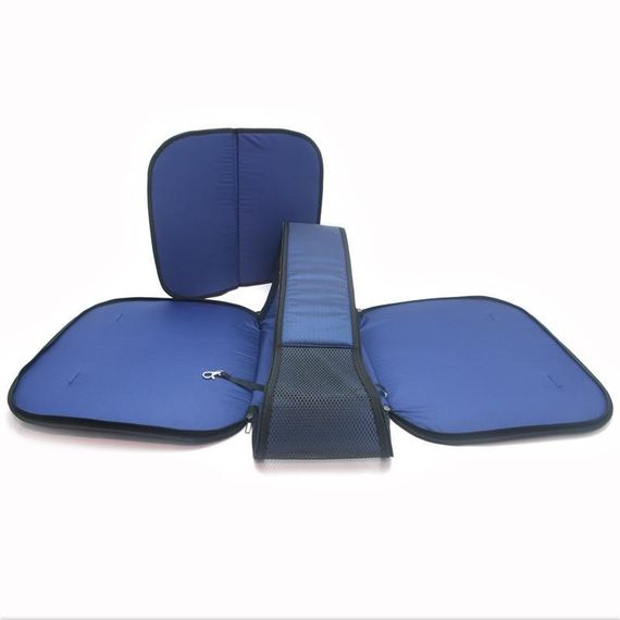 Сумка переноска Полли для котів і малих порід собак Zoo-hunt №0 22х37х33 см синя | Зображення 1