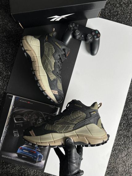 Чоловічі зимові кросівки Zig Kinetica 2.5 Edge Black Grey Khaki Fur  , В'єтнам 42 26,5 | Зображення 4