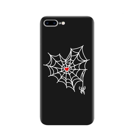 Чохол з принтом для iPhone 7 plus / iPhone 8 plus | Принт: Павутинка #IPH12043