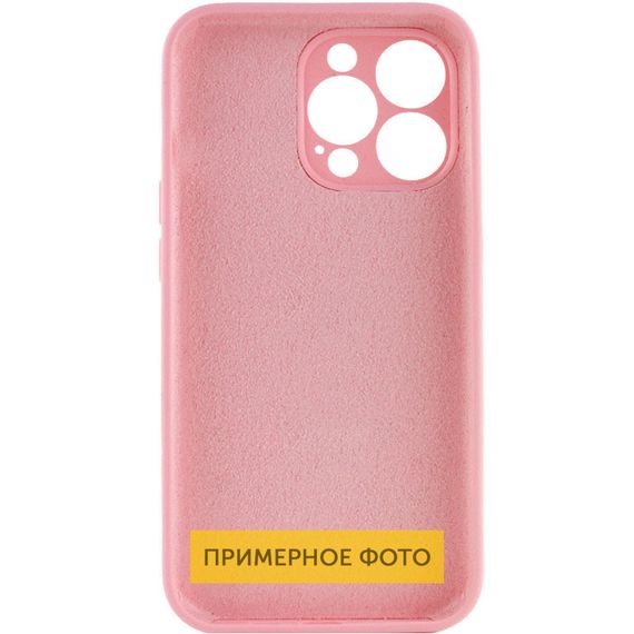 Чохол Silicone Case Full Camera Protective (AA) NO LOGO для Apple iPhone 16 Plus (6.7") Рожевий / Light pink | Зображення 1