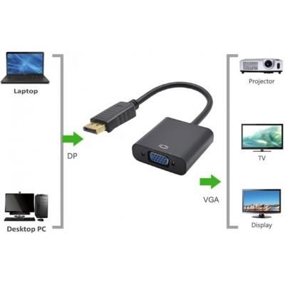 Перехідник ST-Lab DisplayPort Male - VGA Female, 1080P (U-997) (U-997) | Зображення 6