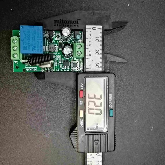 1-канальное беспроводное реле 220В для дома 433Mhz с пультом | Зображення 2