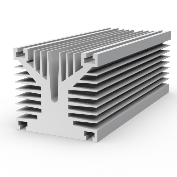 Алюмінієвий профіль радіаторний 100х110 ОН-74